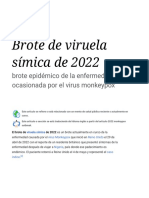 Brote de Viruela Símica de 2022 - Wikipedia, La Enciclopedia Libre
