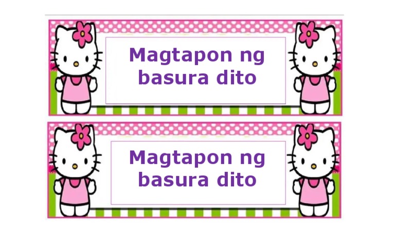 Di Nabubulok Nabubulok Signage PDF
