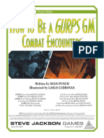 How To Be A GURPS GM - Combat Encounters