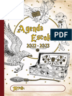 Agenda 2022-2023 Harry Potter
