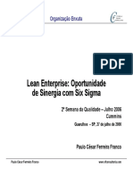 Lean Enterprise Sinergia Com Six Sigma 27.07.2006