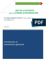 Audit de de La Sécurité Des SI MPACG2JOUR-Mars2017