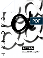 Arcam ALPHA 10P Owners Manual