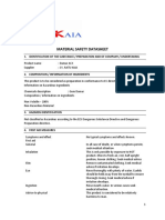 DANAR Material Safety Datasheet