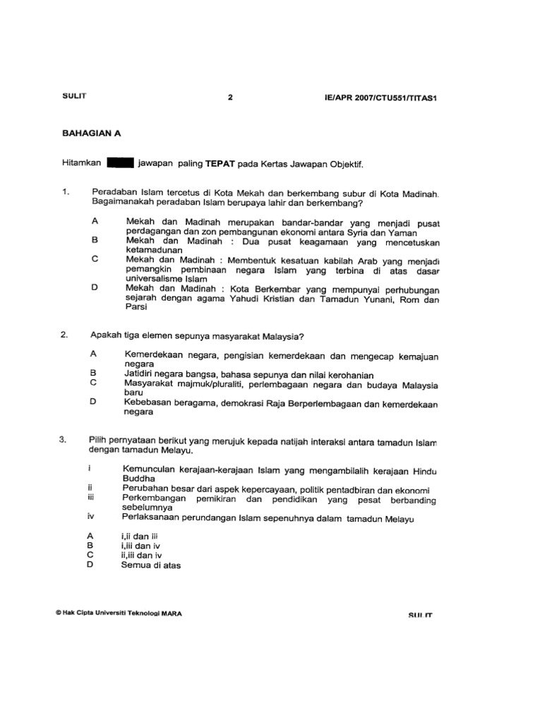 Soalan Titas Pdf