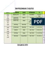 Roundown Perlombaan 17 Agustus