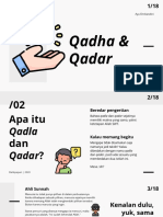 Bab 2. Qadha & Qadar