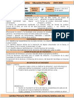 Agosto - 5to Grado Ciencias Naturales (2019-2020)