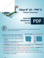 Clase NÂ° 10 Â TPNÂ° 9 - FlexiÃ N Compuesta