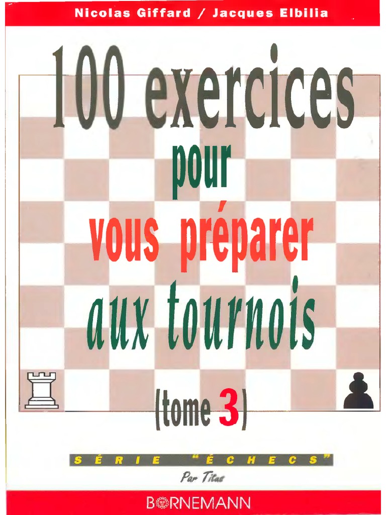 100 EXERCICES POUR VOUS PRA C PARER AUX TOURNOIS intelligence overview