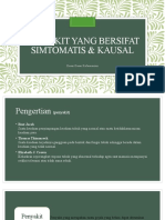 Penyakit Yang Bersifat Simtomatis & Kausal