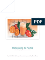 Elaboración de néctar de tomate de árbol