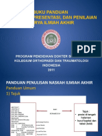 Panduan Penulisan Naskah Ilmiah Akhir