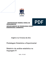 Modelagem estatística com R para análise experimental