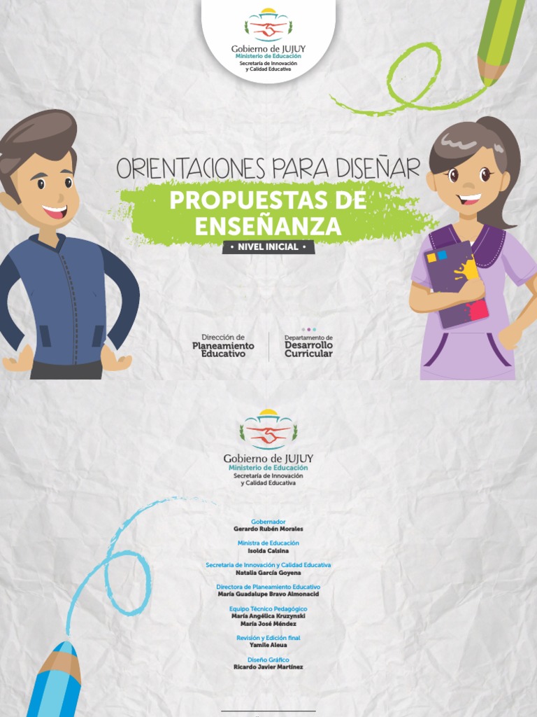 Orientaciones para Diseñar Propuestas de Enseñanza - Nivel Inicial ...