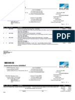 Commercial Invoice SO025047 For Graffin Technologies