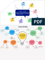 Pink Neutral Mindmap Diagram Brainstorm Template