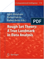(SCI 174) Rough Set Theory. A True Landmark in Data Analysis (Studies in Computational Intelligence) (Springer 2009)
