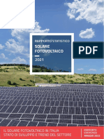 Solare Fotovoltaico - 2021 GSE
