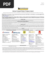 STFC - Public Issue of NCDs - Final Prospectus - JSA - June 16 2011 - 1