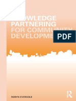 Knowledge Partnering For Community Development