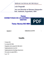 Sesión 6 Norma ISO 9000 - 2015