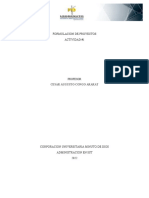 Formulacion de Proyectos-1 Actividad