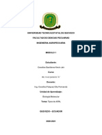 Universidad Tecnica Estatal de Quevedo Facultad de Ciencias Pecuarias Ingenieria Agropecuaria