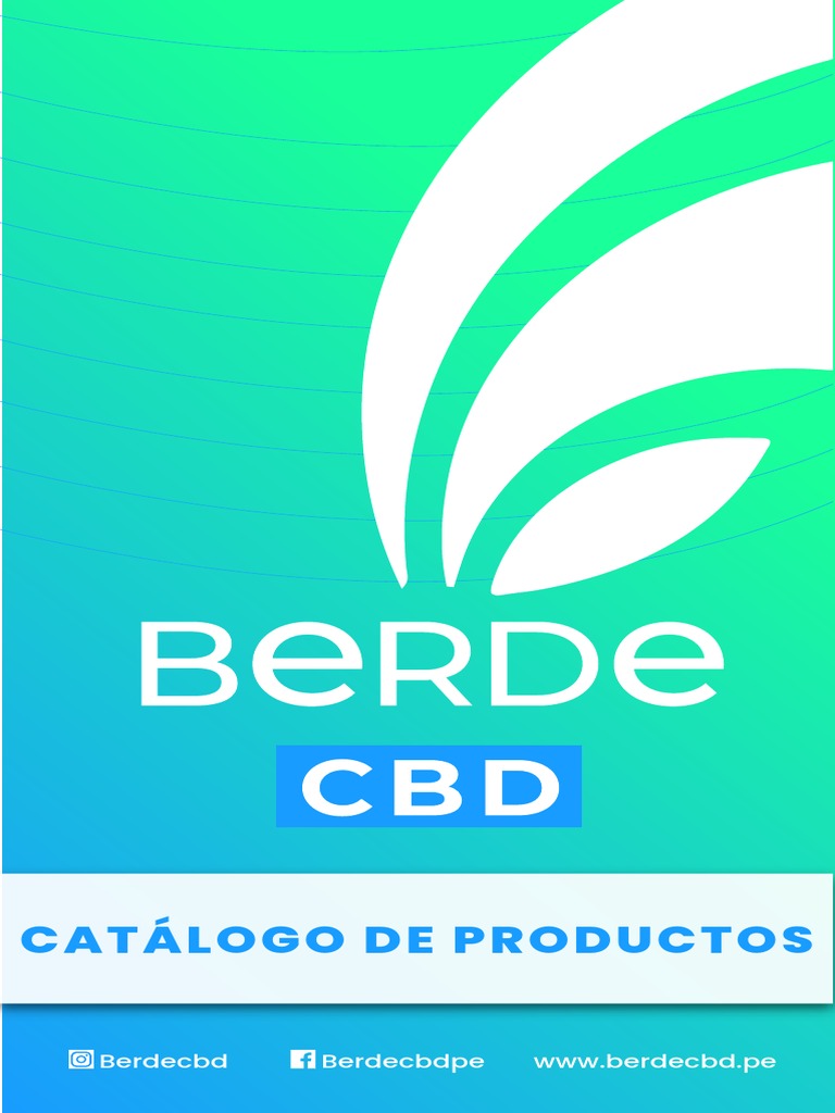 Catálogo de Productos Berde CBD | PDF | Cannabis (Droga) | Medicina CLINICA
