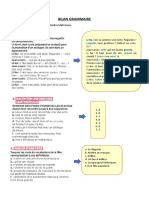 BILAN GRAMMAIRE - U6 - Angie Benites Maticorena