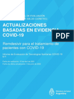 Informe Rapido Covid 19 n1 Remdesivir 03 06 2022