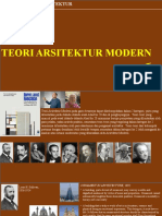 Teori Arsitektur Modern: S2 - Universitas Tarumanagara