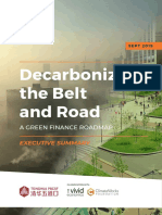 Decarbonizing the Belt and Road: A Green Finance Roadmap Executive Summary