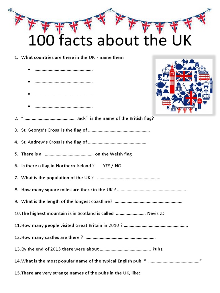 101 Facts UK | PDF | United Kingdom