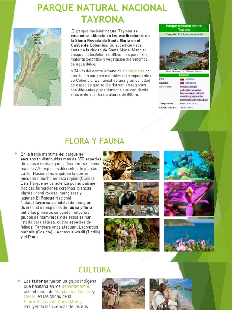 Parque Natural Nacional Tayrona PDF