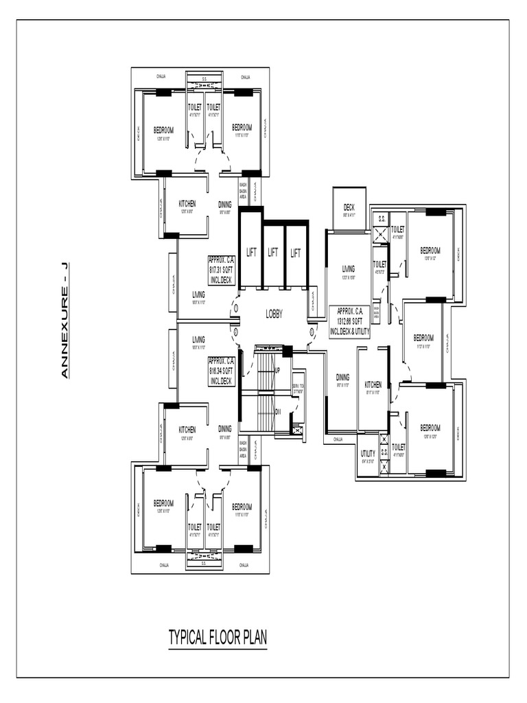Typical floor plan layout | PDF