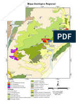 Mapa Geologico Regional