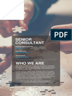 JD Senior Consultant Internship