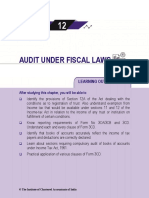 Audit Under Fiscal