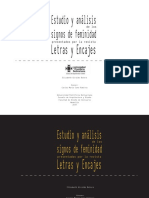 Análisis signos feminidad Letras Encajes