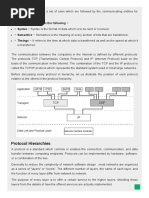 What Are The Protocol Hierarchies in Computer Networks