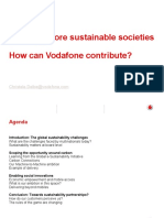 Enabling More Sustainable Societies How Can Vodafone Contribute?