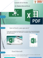 Fundamentos de Ofimática Excel Tema No. 3