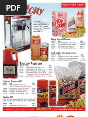 Popcorn & Nacho Supplies - Queen City