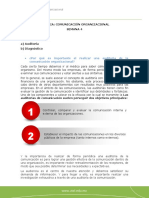 Auditar y diagnosticar la comunicación organizacional