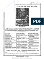Letania Al Arcangel San Miguel Texto Impreso 1 PDF