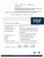 Diferenciacion - Chemistry Test - IV Term