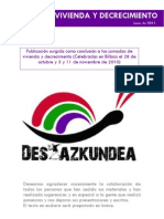 Publicacion Vivienda y Decrecimiento Junio 2011