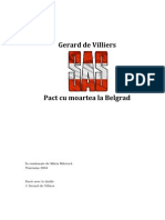 Gerard de Villiers - Pact Cu Moartea La Belgrad