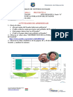 Semana 1 Proyecto 6 Est. Soc. Distrib. de La Poblacion Del Ecuador